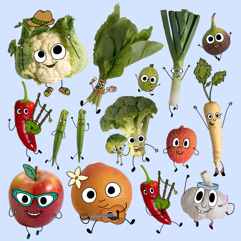 Character Designs "Roots &amp; Fruits" Series 2 2024